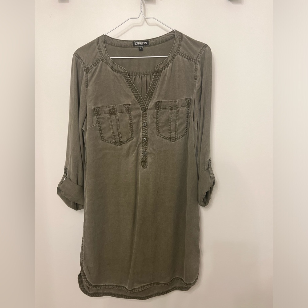 Express Army Dress Dress